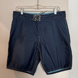 Birdwell Dark Blue Men's Swim Board Shorts